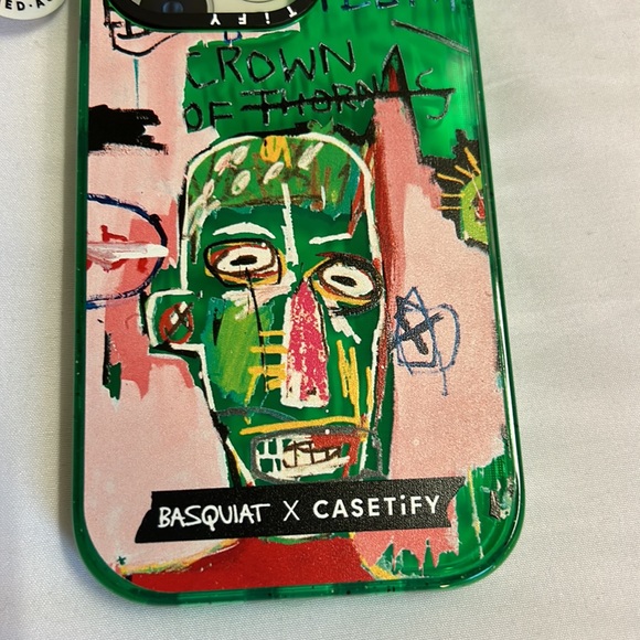 Casetify x Basquiat In Italian Case iPhone 14 Pro unused impact phone case - Picture 4 of 4